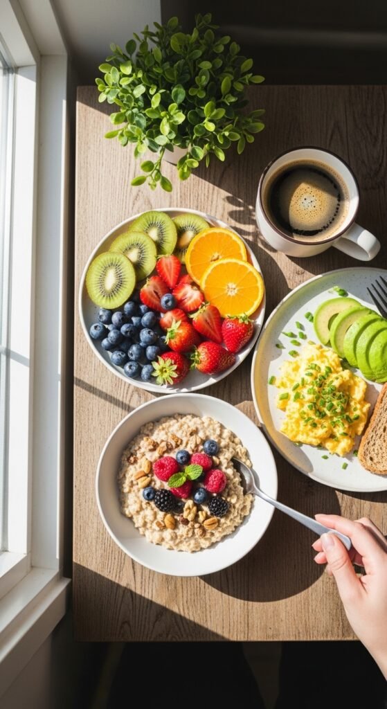 Best Morning Routine for Energy and Productivity food