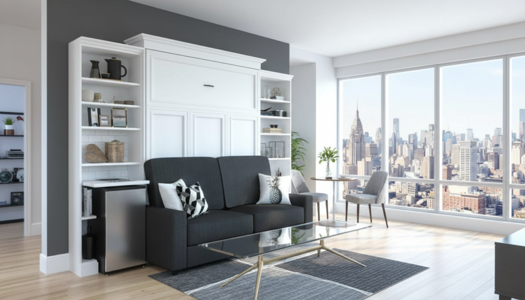 Resource Furniture premium Murphy bed for small bedrooms — luxury wall bed 2026