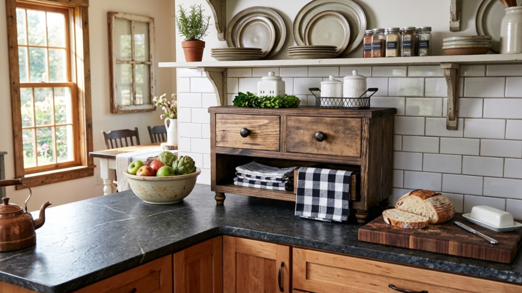 Farmhouse Kitchen Countertop Cabinet: 10 Stunning Picks to Organize & Style Your Kitchen
